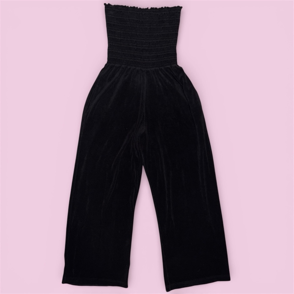Vintage Juicy Couture Black Wide Leg Jumpsuit